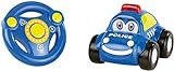Playtastic Spielzeugauto: Ferngesteuertes Polizei-Auto mit echter Sirene (Spielzeugautos)