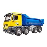 bruder 03623 - Mercedes Benz Arocs Halfpipe Kipp-LKW - 1:16 Laster Lastwagen Truck Baufahrzeug Baustelle