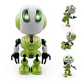 rc tech Roboter für Kinder, Sprechender Roboter Spielzeug mit Licht-Augen, 360° drehbares Gelenk, 10 Stunden spielzeit, Geschenk...