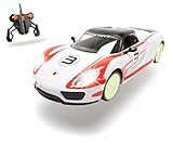 Dickie Toys 201119075 - RC Porsche Spyder, funkferngesteuertes Fahrzeug, 26 cm