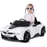 Actionbikes Motors Kinder Elektroauto BMW i8 | 2.4 Ghz Fernbedienung - 12 Volt 4,5AH Batterie - 2 x 25 Watt Motor - Eva...