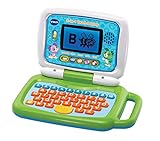 VTech 2-in-1 Touch-Laptop – Lerncomputer und Touch-Tablet zum Lernen von Buchstaben und Zahlen – Für Kinder von 3-6 Jahren,...