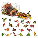 THE TWIDDLERS 70 Mini Dinosaurier, Kleines Dino Spielzeug für Jungen & Mädchen - Kindergeburtstag Mitgebsel, Mitbringsel,...