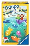 Ravensburger 23334 - Tempo, kleine Fische, Mitbringspiel für 1-6 Spieler, Kinderspiel ab 3 Jahren, kompaktes Format, Reisespiel,...