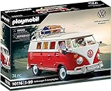 PLAYMOBIL | Volkswagen | T1 Camping Bus |Sammelauto | Für Kinder und Erwachsene | 70176