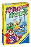 Ravensburger 23114 - Affenbande , Mitbringspiel für 2-4 Spieler, Kinderspiel ab 3-6 Jahren, kompaktes Format, Reisespiel, Yellow