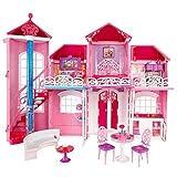 Barbie Mattel BJP34 Traumhaus mit viel Zubehör