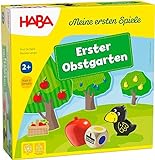 Haba 4655 - Meine ersten Spiele Erster Obstgarten, unterhaltsames Brettspiel rund um Farben und Formen ab 2 Jahren, Holzspielzeug...