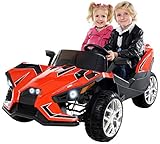 Actionbikes Motors Kinder Elektroauto GT Super Speed JC888 – 4x40 Watt Motor – 2-Sitzer - Eva Reifen – Allrad – Kinderauto...
