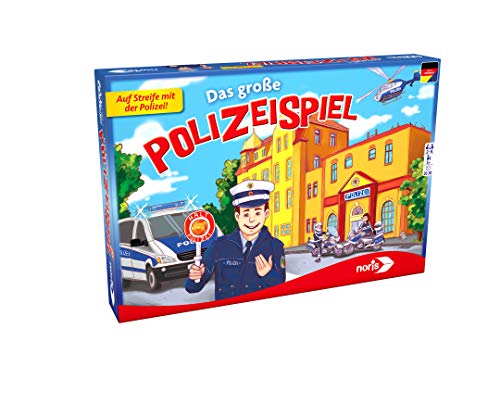 Noris 606011683 das Große Polizeispiel, Kinderspiel