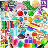 75 Stück Zappeln Spielzeuge für Kinder Partygeschenke Mitgebsel Kindergeburtstag gastgeschenke Klassenzimmer Preise zum...