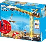 PLAYMOBIL 5466 Großer Baukran mit IR-Fernsteuerung